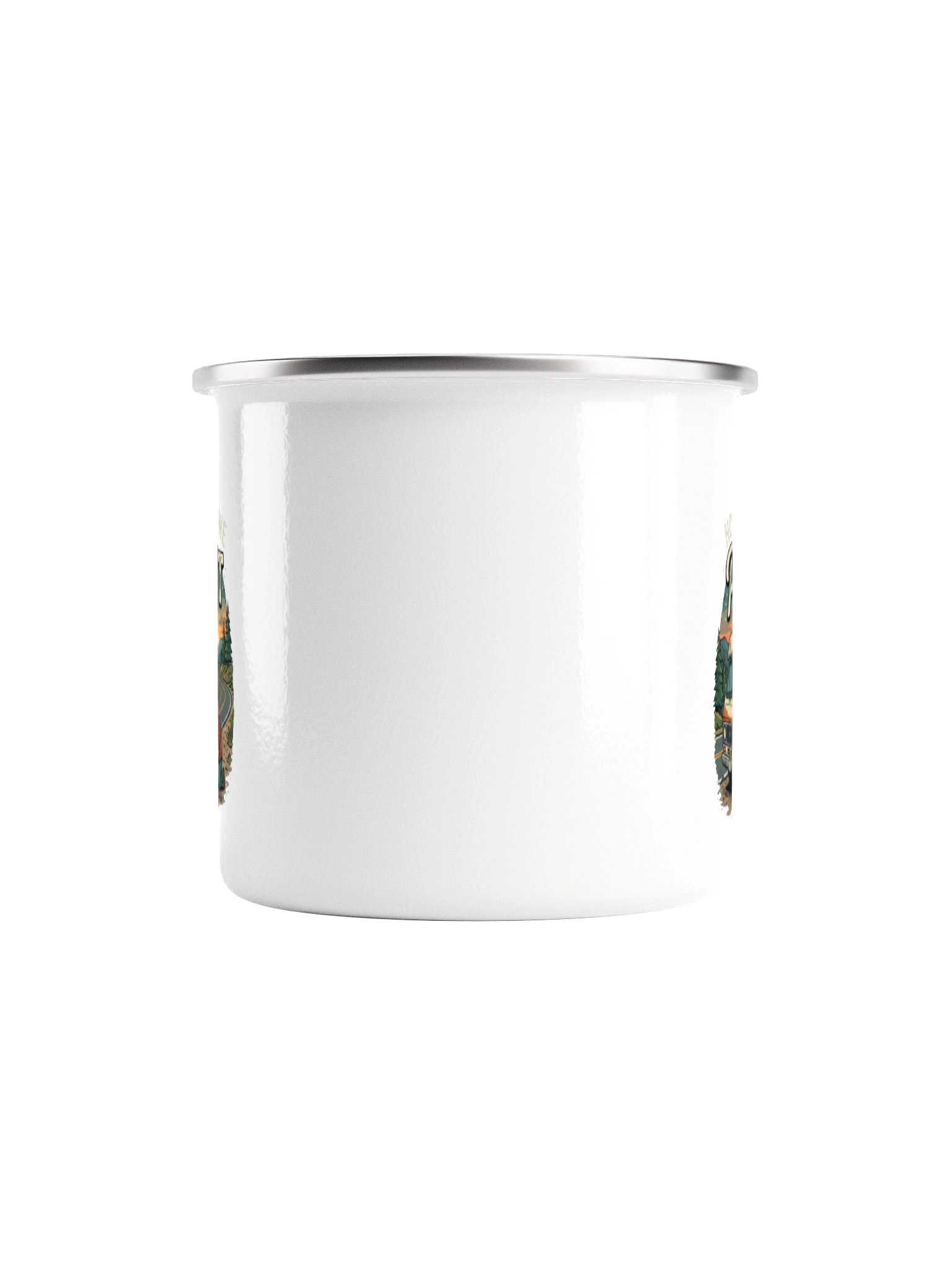 The "Unbreakable" Campfire Enamel Mug product image (2)