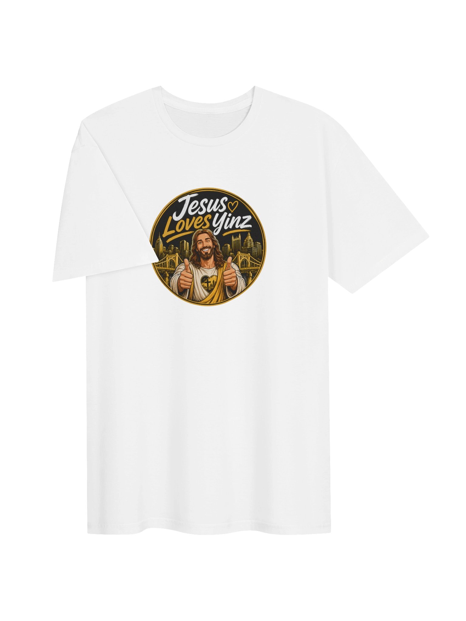 Jesus Loves Yinz Soft Unisex T product image (43)