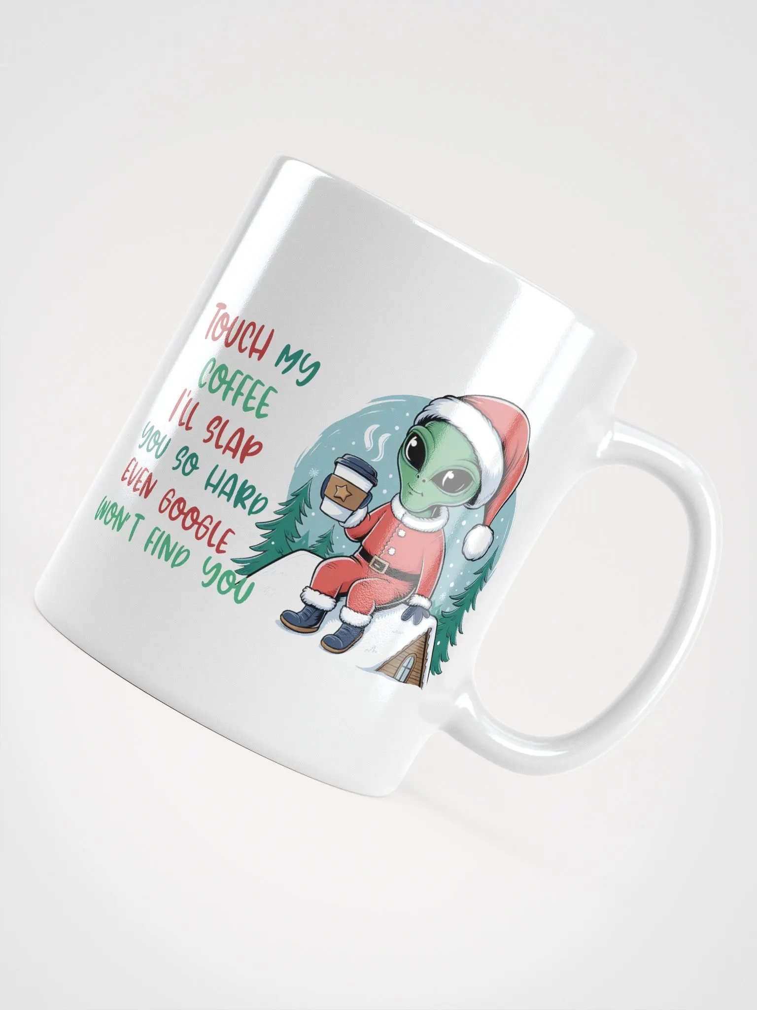 Alien on the Rooftop Mug product image (4)