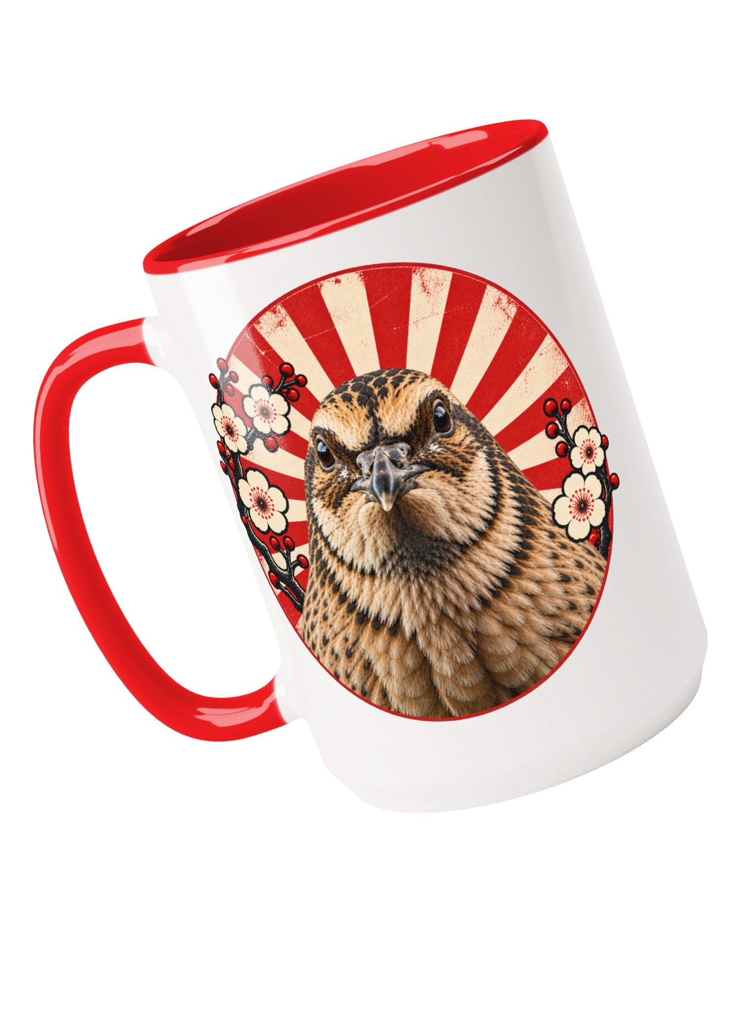 Foot Foot Rising — Coturnix Rooster Mug product image (9)