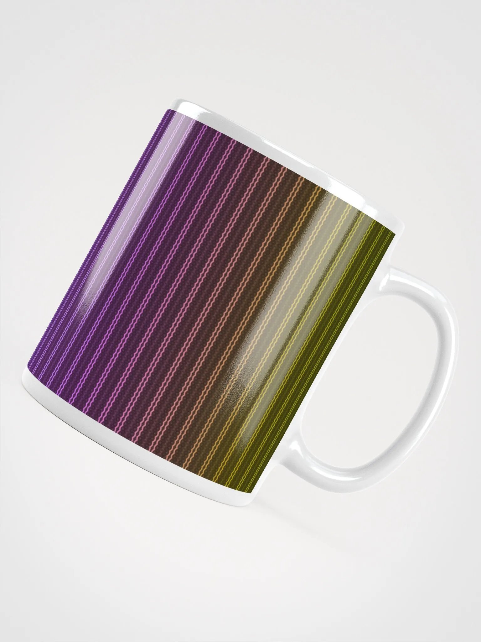 Elegant Chain Striped Ceramic Mug product image (4)