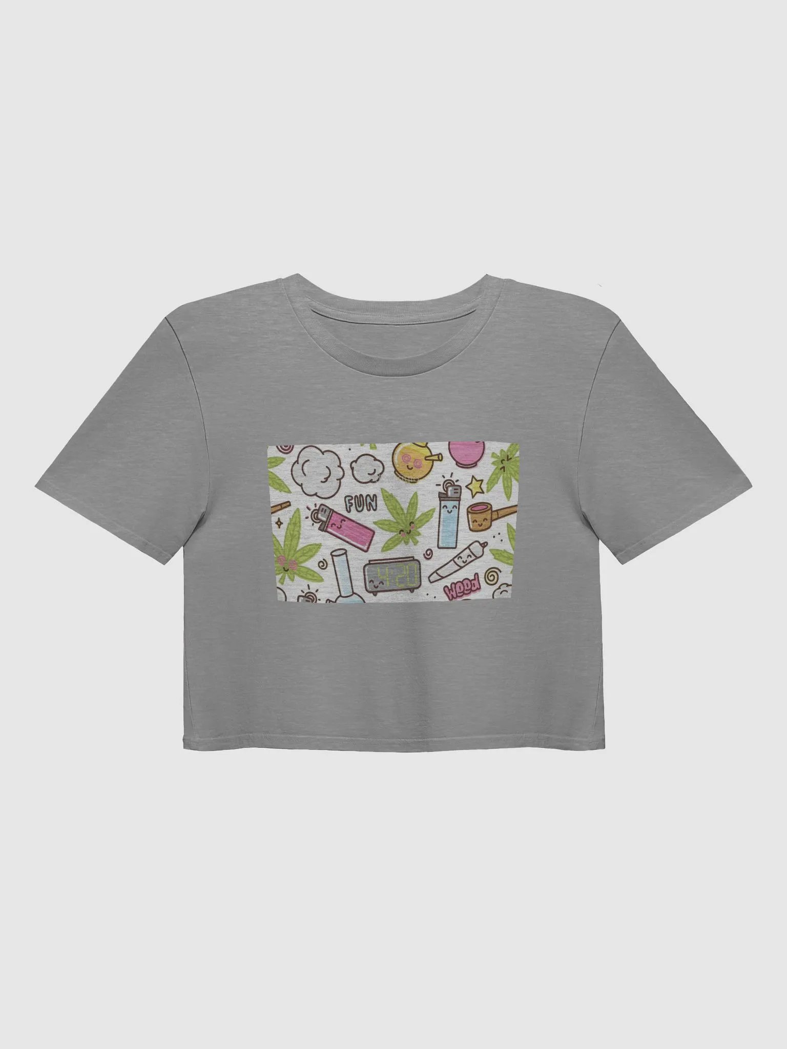Highlife 4:20 Graphic Cropped Tee product image (1)