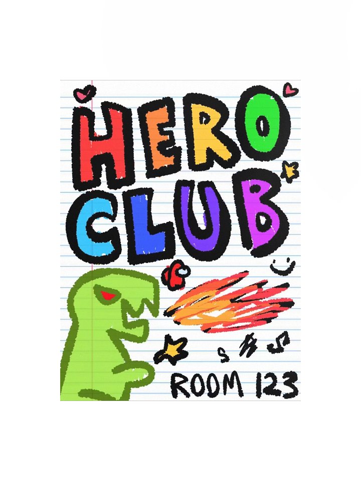 Hero Club Poster (MHU) product image (1)