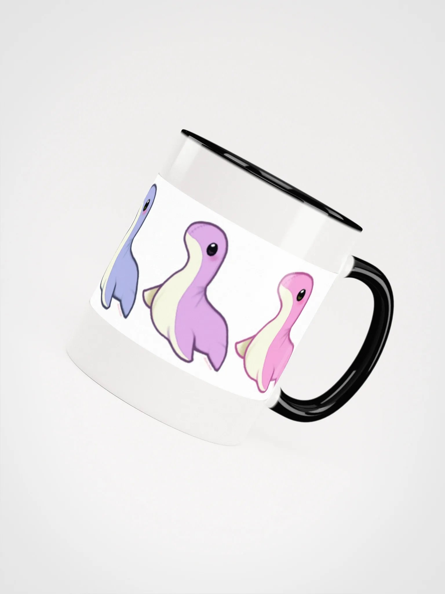 Rainbow Pastel Nessie Mug product image (49)