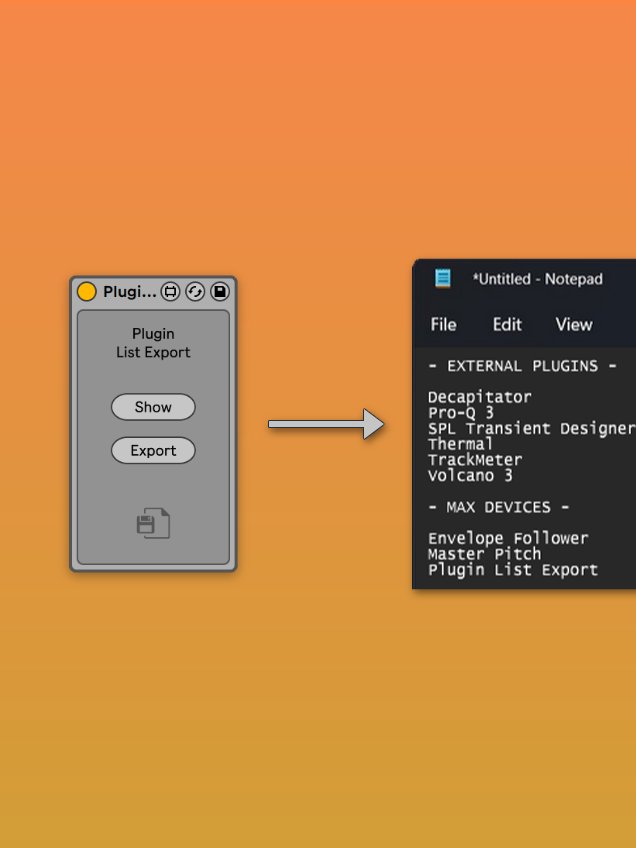 Plugin List Export product image (1)