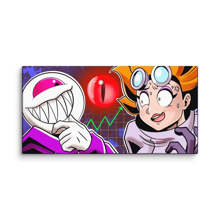 AzFk Vs. Dr. Eliana Volt - Outsider Trading Canvas (Pilot Remaster) product image (1)