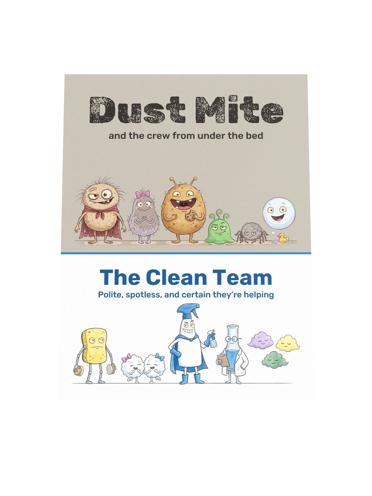 Dust Mite and the Clean Team Poster product image (8)