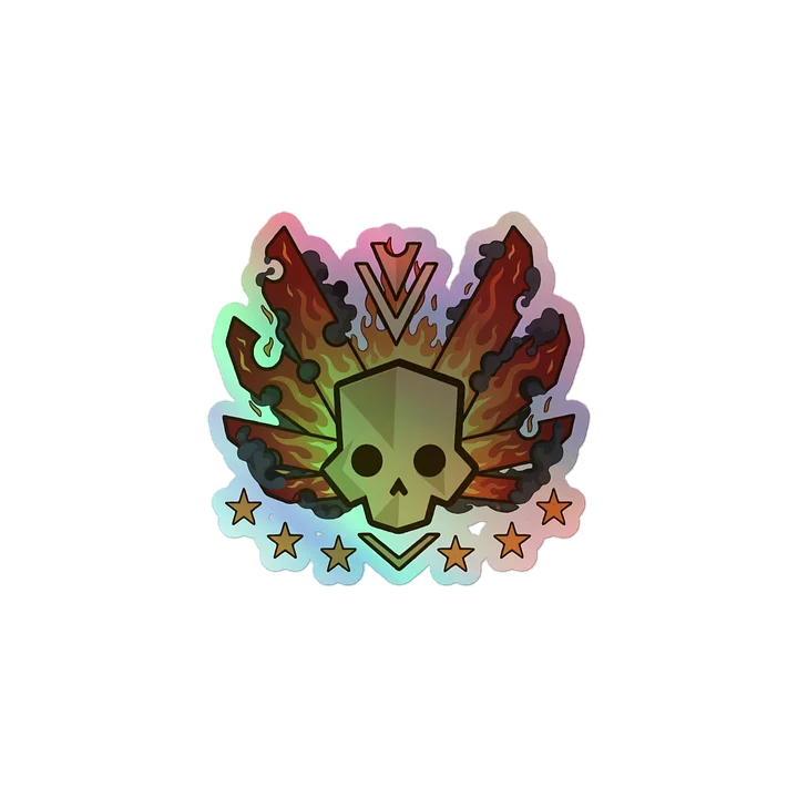 Holographic Pepperjack Division Logo Sticker product image (1)