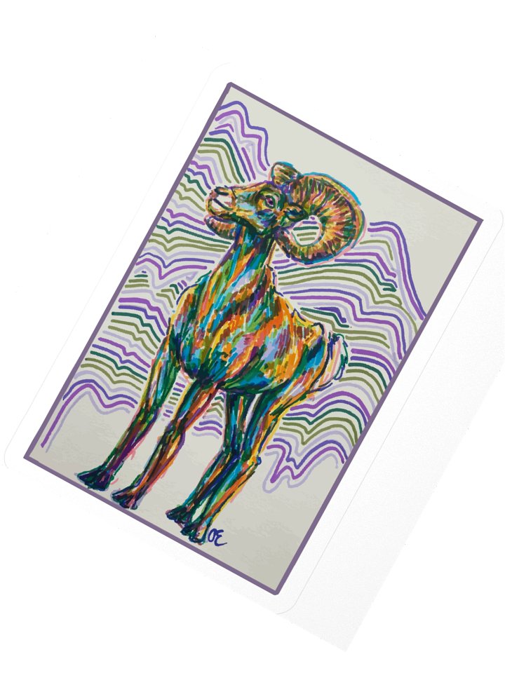 King of the Ridge Sticker product image (2)