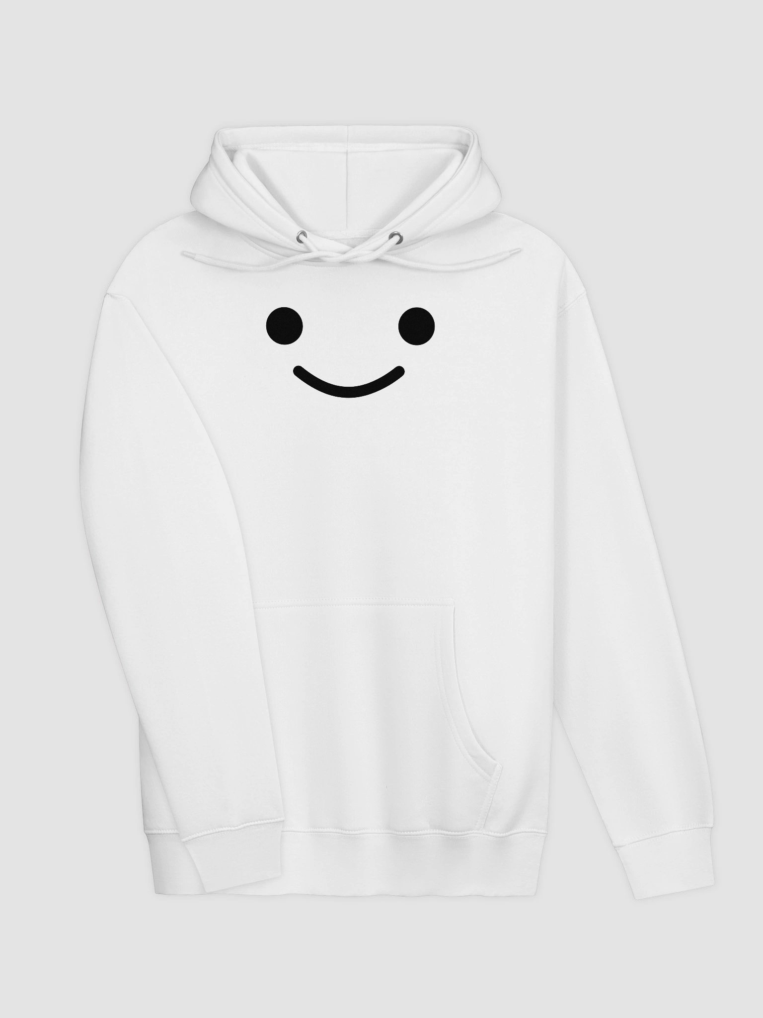 Happy Smile Hoodie - White product image (3)