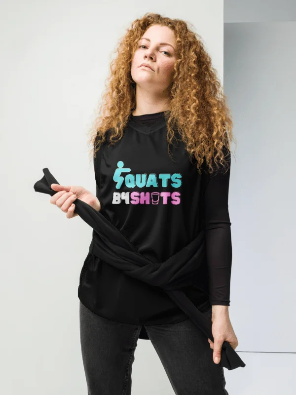 SQUATS B4 SHOTS WORKOUT TANK product image (4)