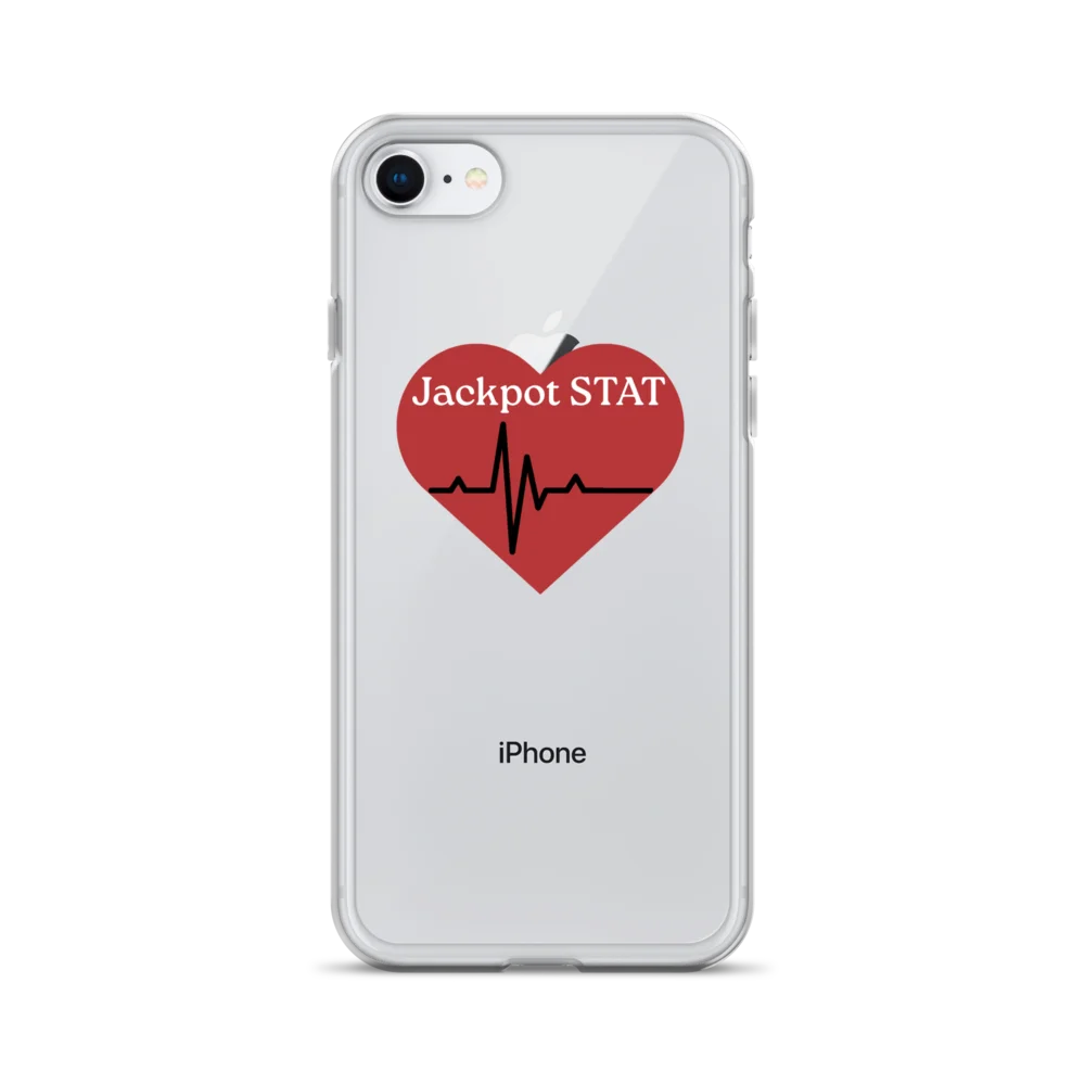 Jackpot STAT Clear Phone Case product image (28)