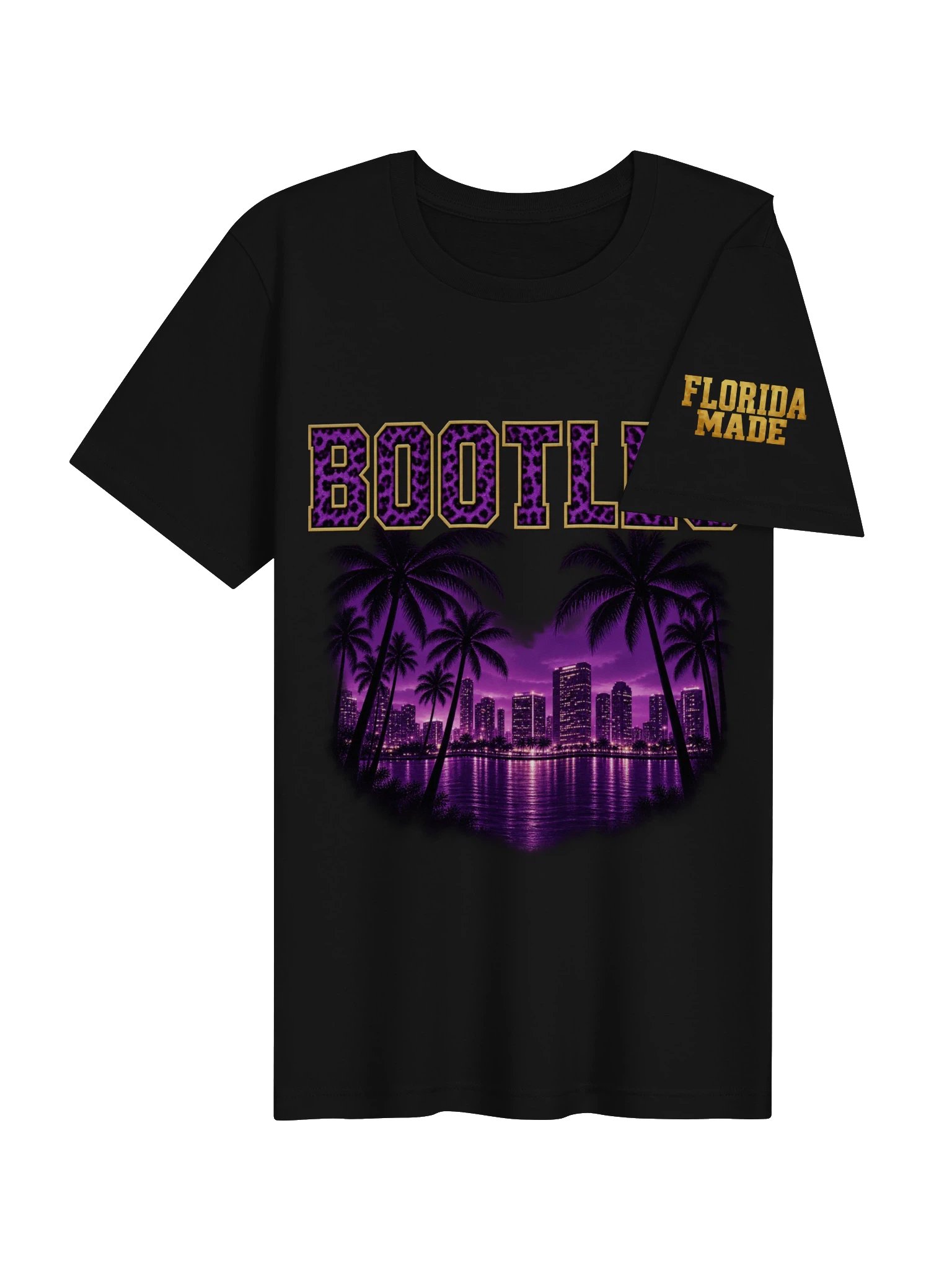 BOOTLEG Purple Leopard Tee product image (4)