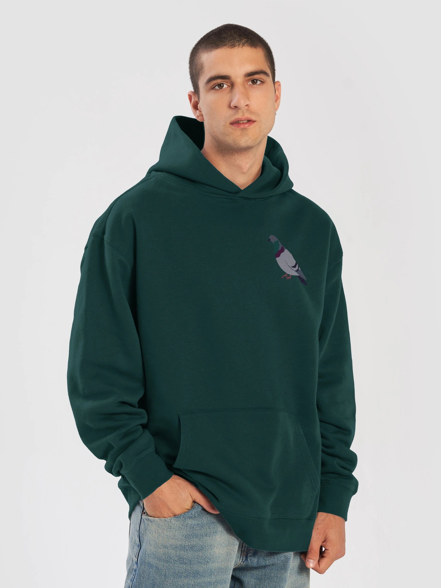 unbranded daily bird - hoodie | pigeon variant product image (14)