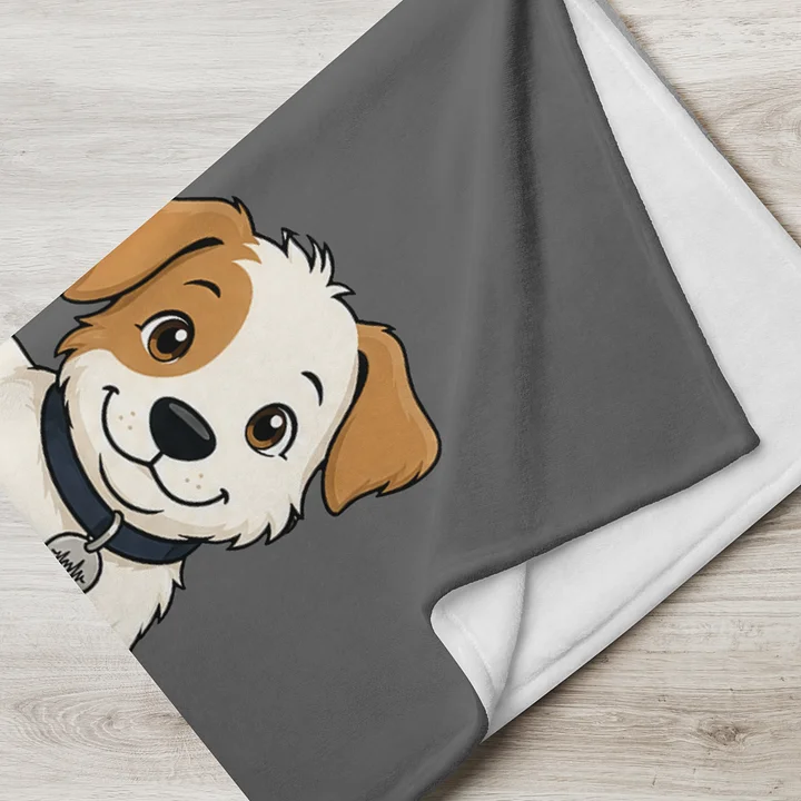 Sonance Dog Throw Blanket (Lying Down) Zambezi Grey product image (2)