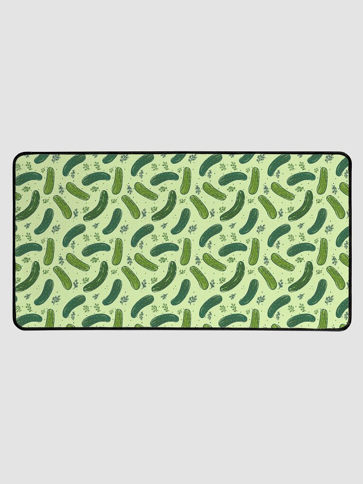 Dill Pickles Patterned Desk Mat product image (1)