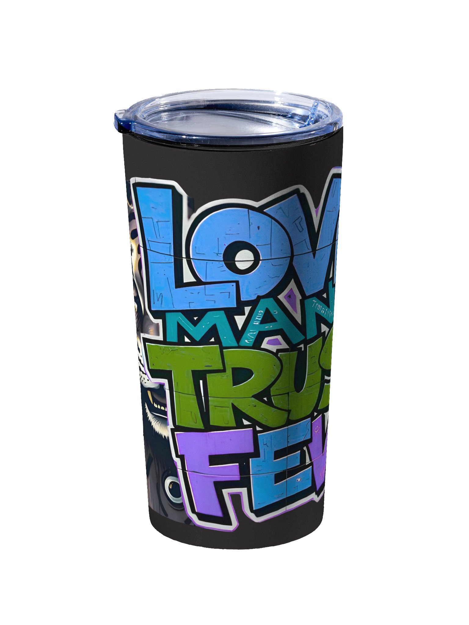 Love Many, Trust Few Stainless Steel Tumbler product image (2)