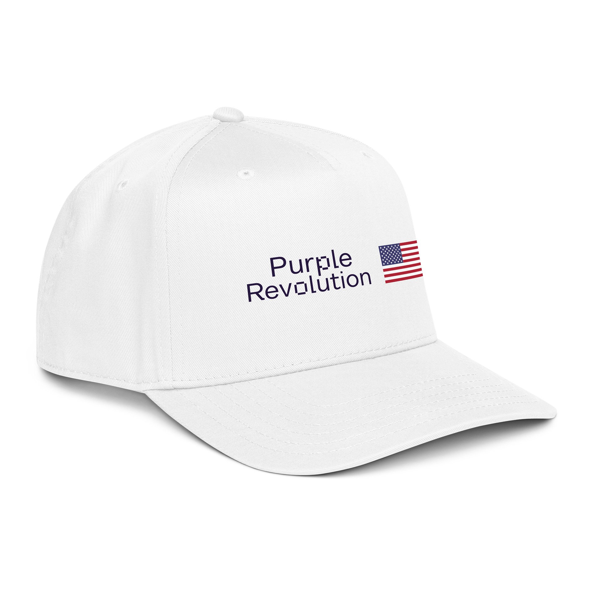 Purple Revolution American Flag Hat product image (4)