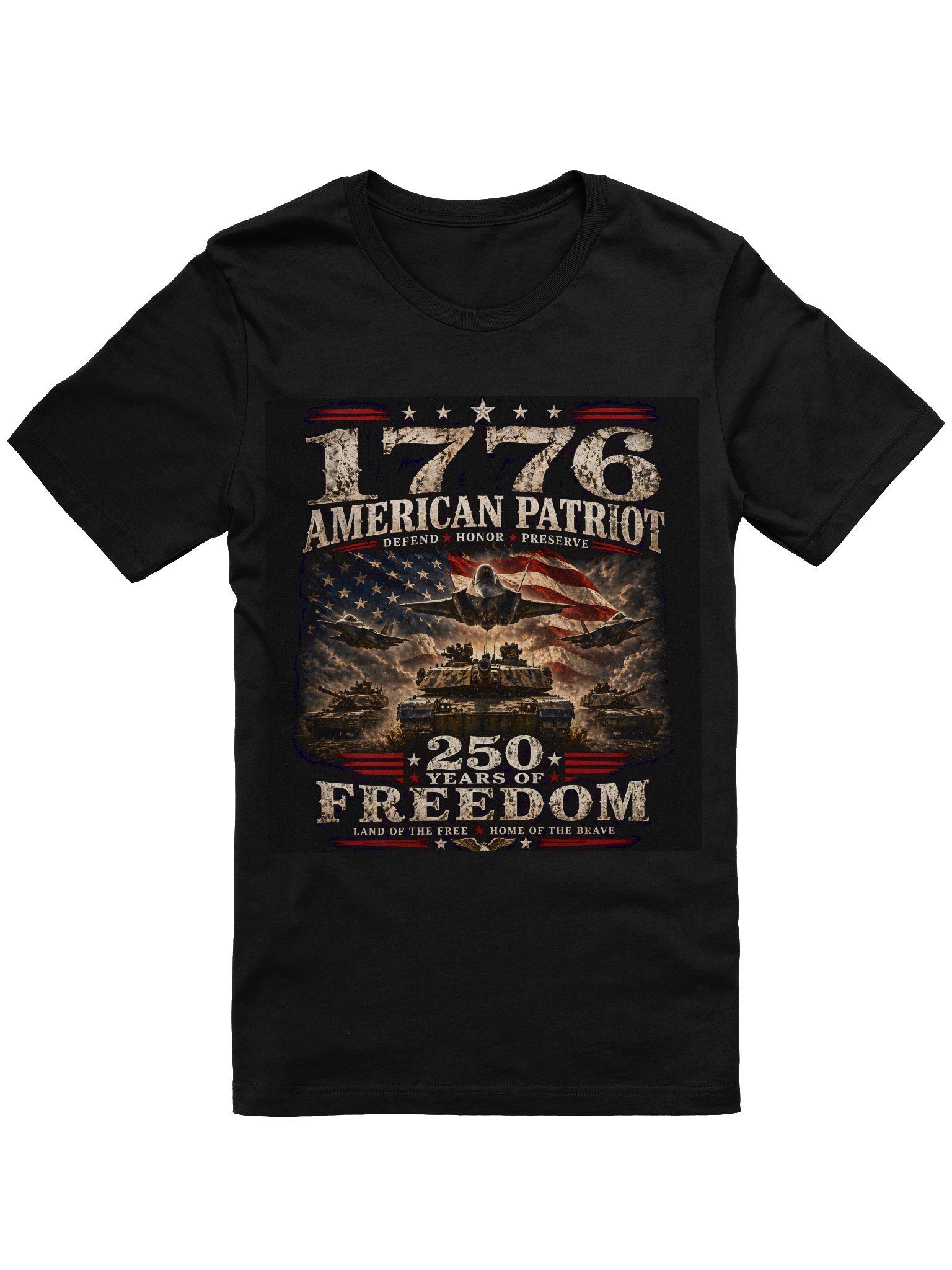 Women’s 1776 American Patriot Freedom Tee product image (1)