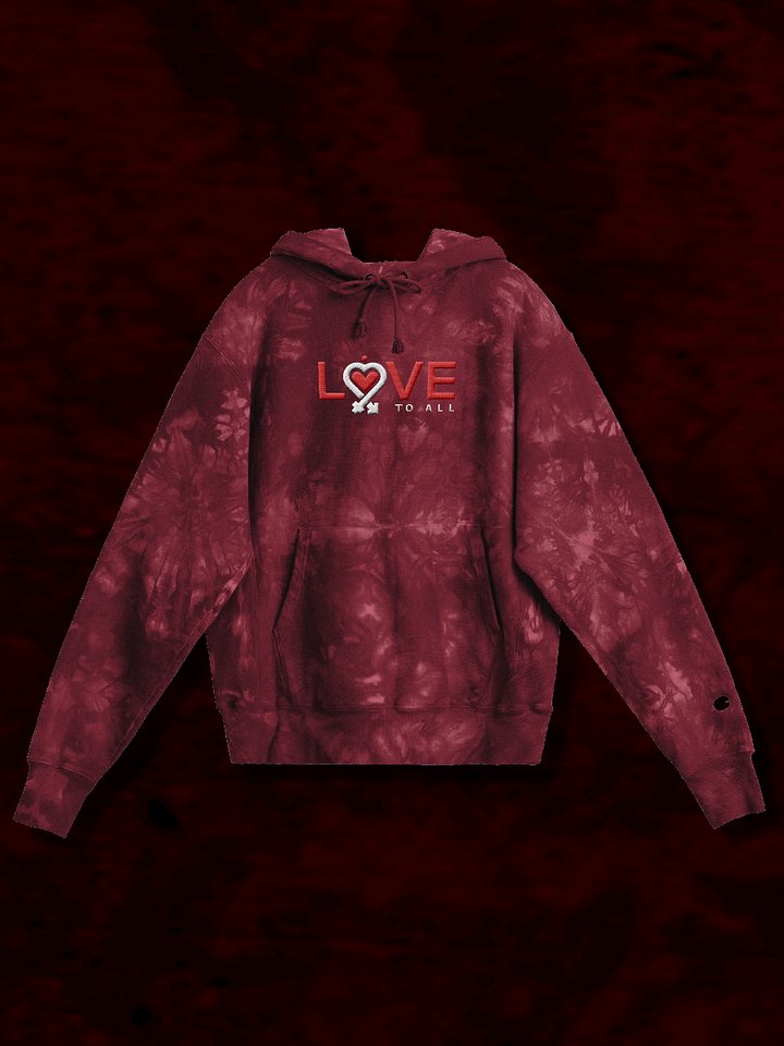 L2A 2025 Tie Dye Embroidered Hoodie product image (15)