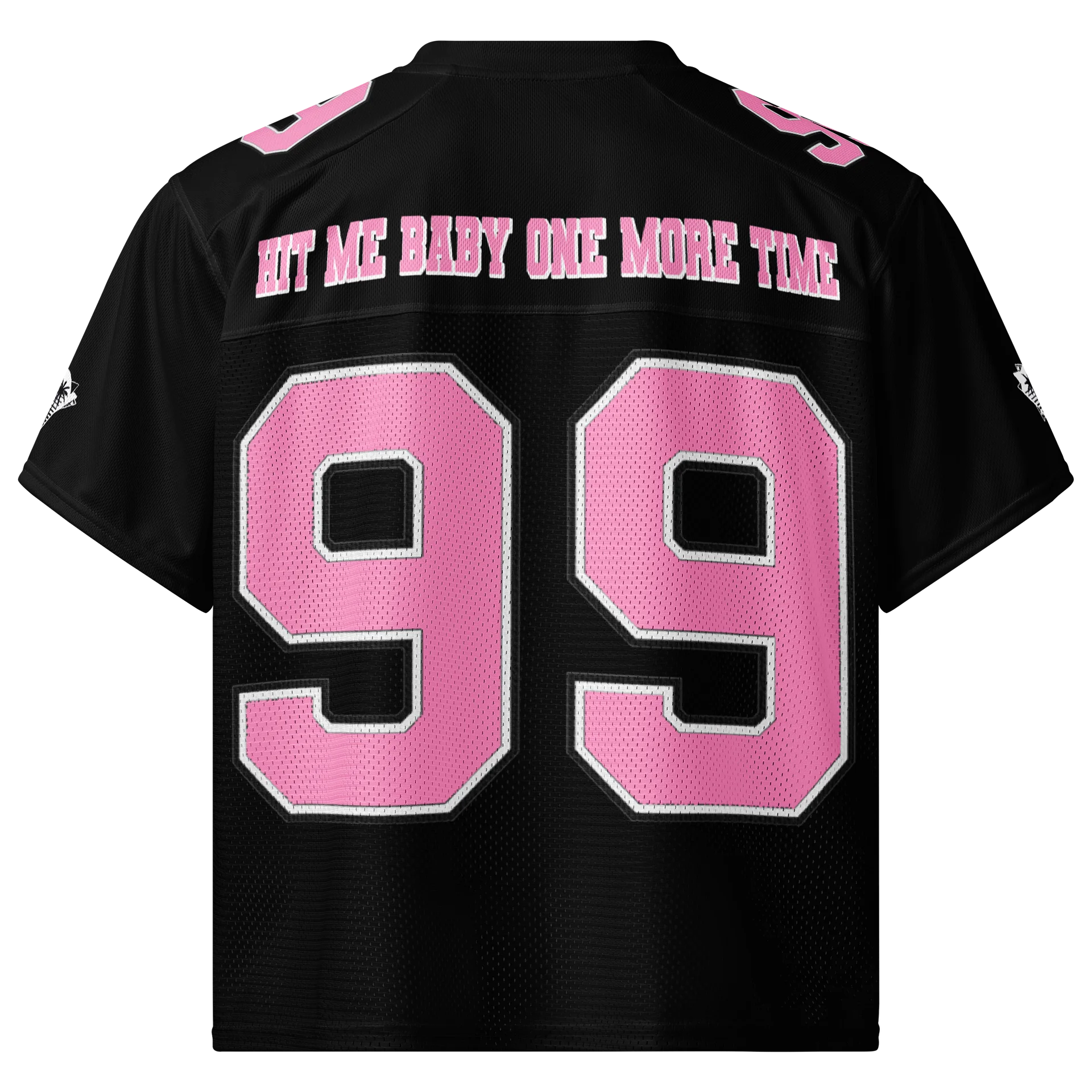 ITS BRITNEY BITCH FOOTBALL JERSEY BLACK product image (2)