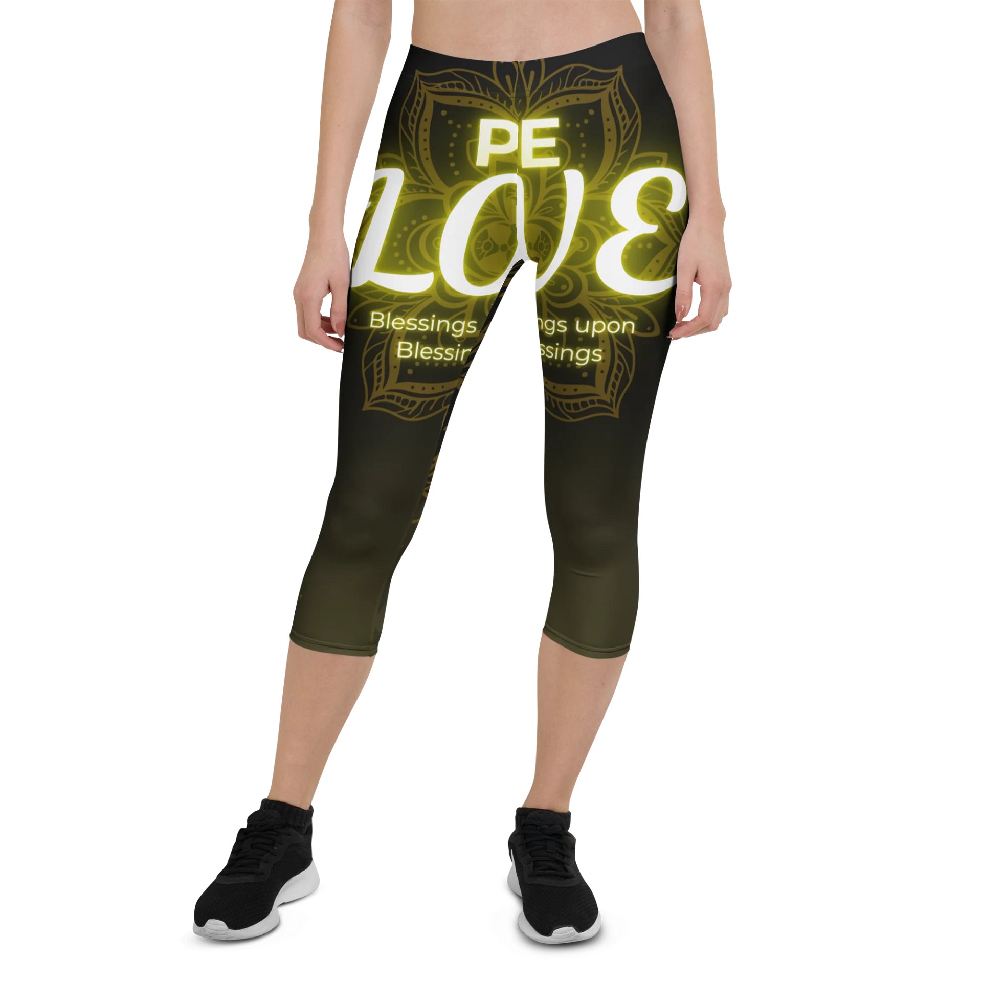 ''Philius Apparel'' Blessed Glow Capri Leggings product image (1)