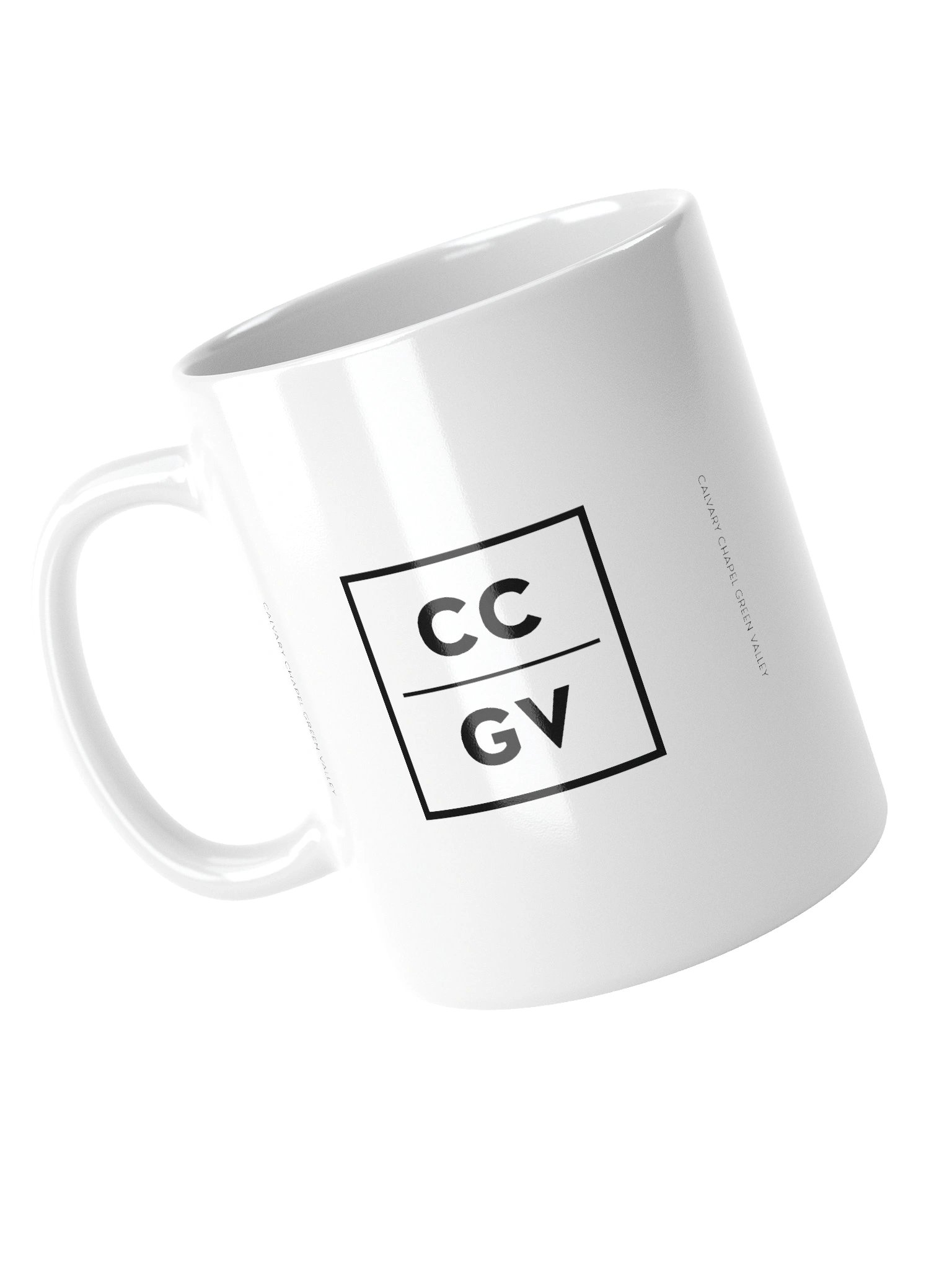 CCGV Glossy White Mug product image (4)
