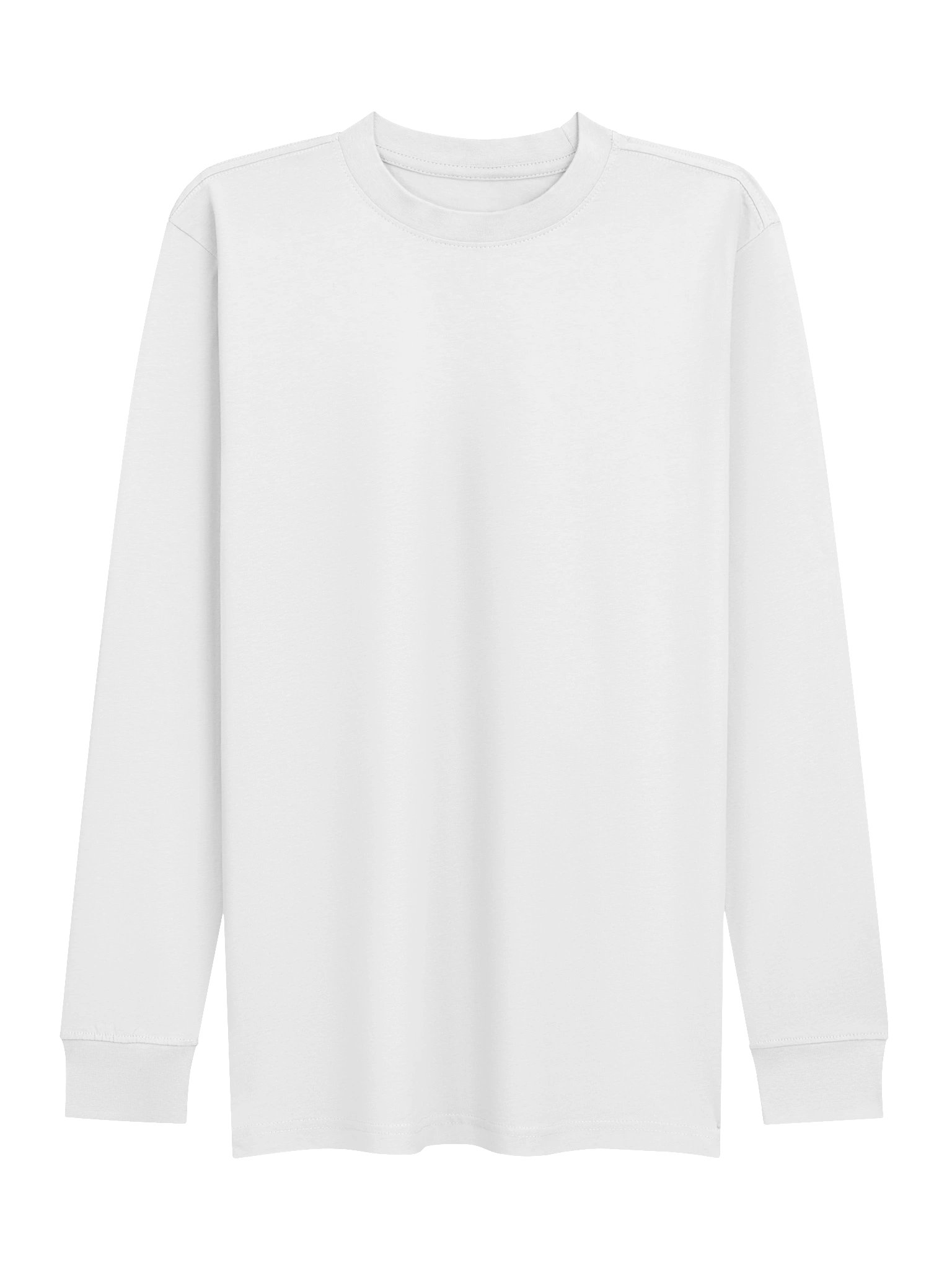 Epilogue Sports Heavyweight Long Sleeve Tee – White / Legacy Blue product image (2)
