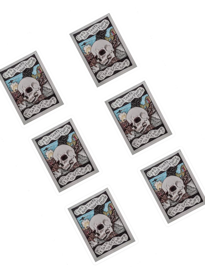 Eyes & Teeth Sticker Sheet product image (1)