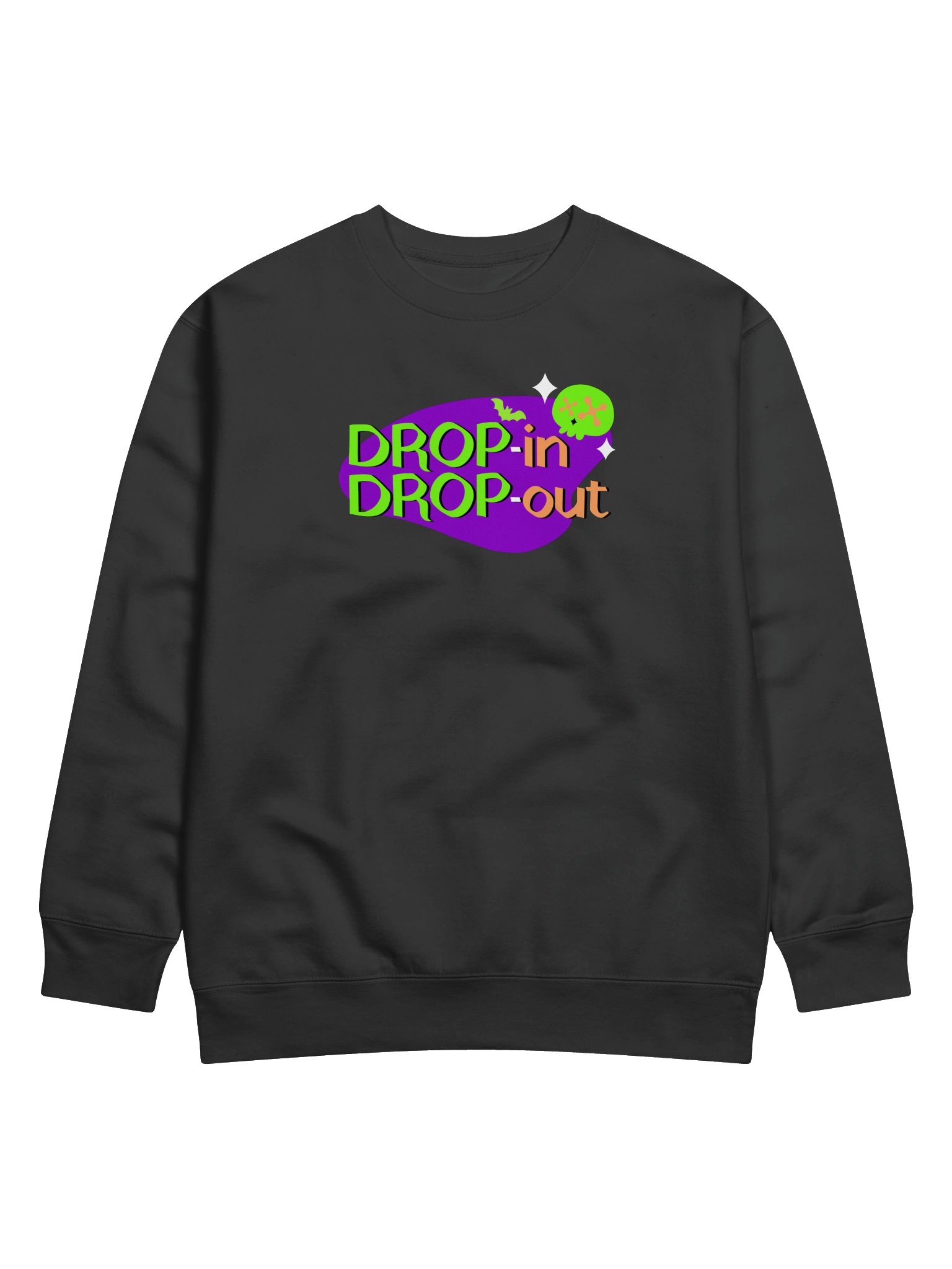 Cute Skull Logo Sweatshirt - Black product image (1)