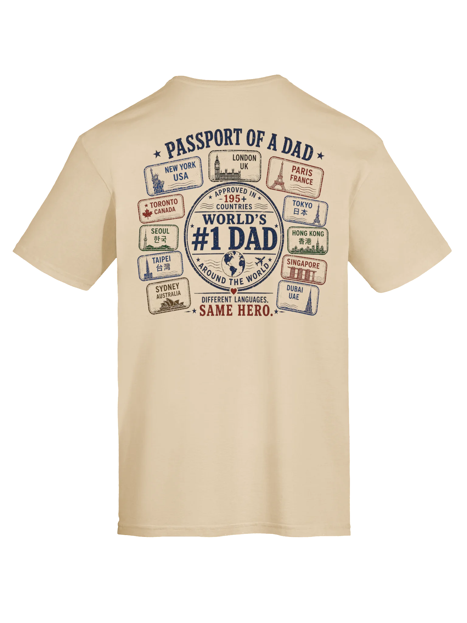 Dad Around the World Tee product image (1)