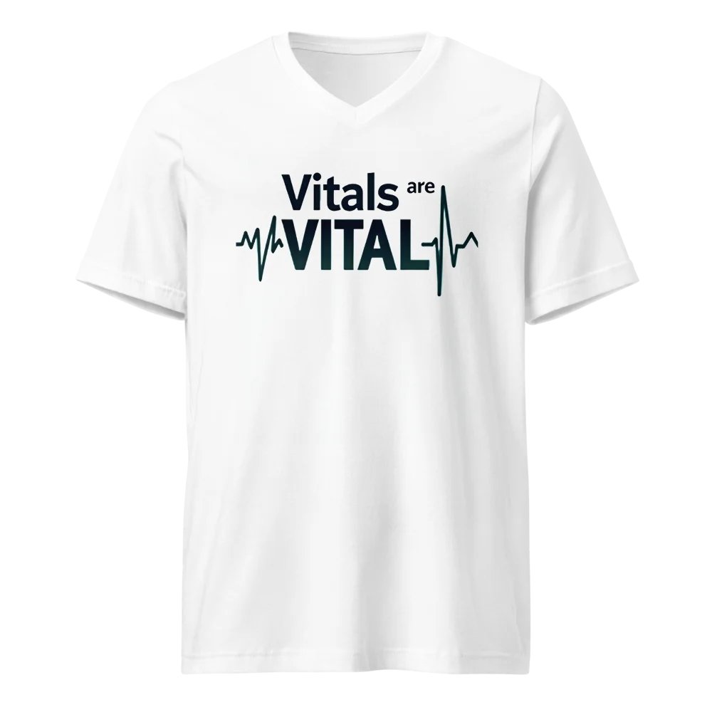 VITAL V-Neck Tee: Embrace Your Health product image (1)
