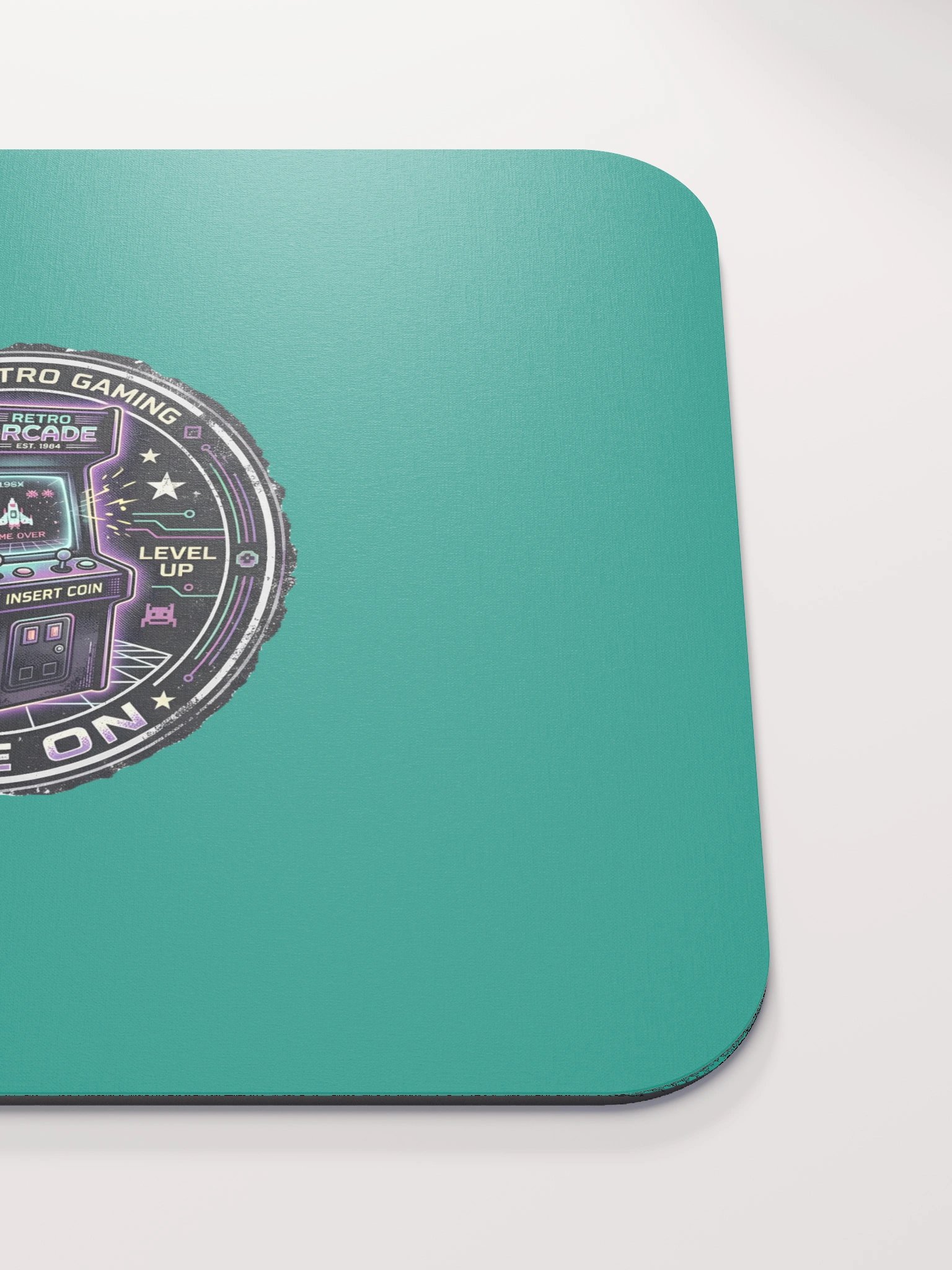 1980s Retro Gaming Arcade Mouse Pad product image (5)