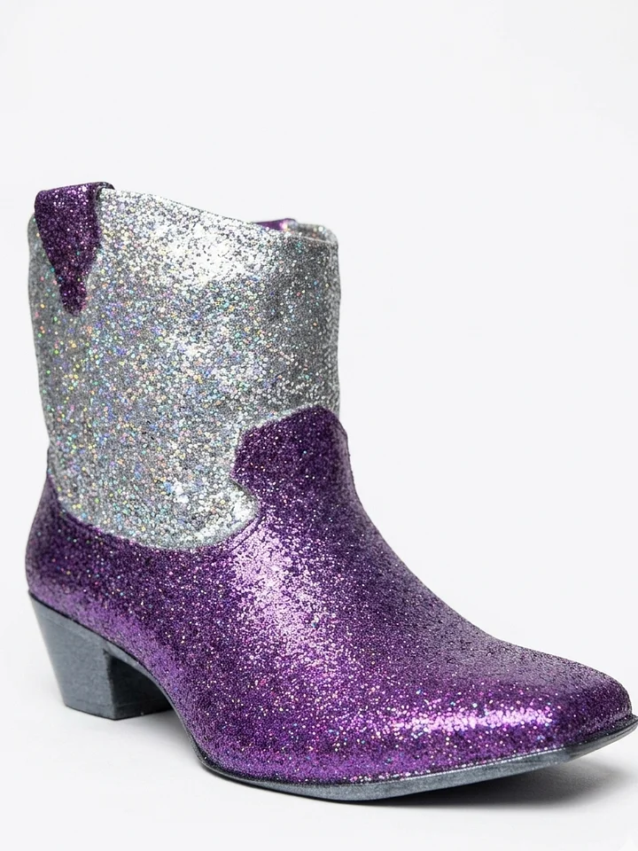 Cowgirl Boot 4 inch. Planter (Purple) product image (2)