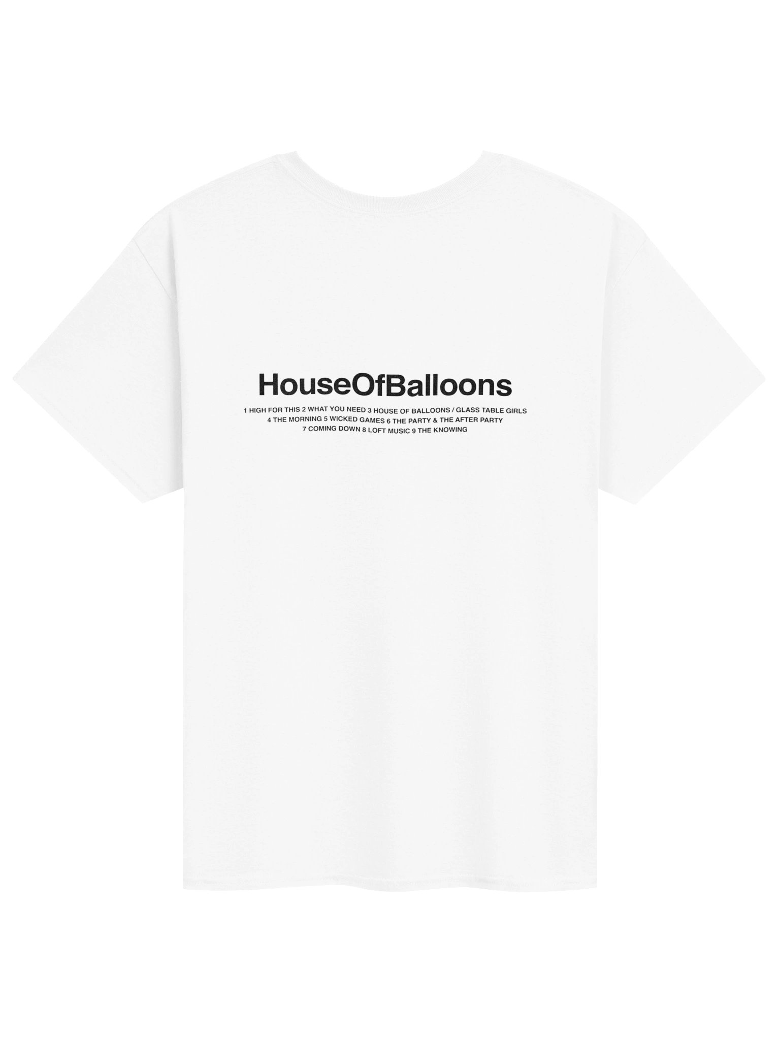 HOUSE OF BALLOONS The Weeknd T-Shirt product image (2)