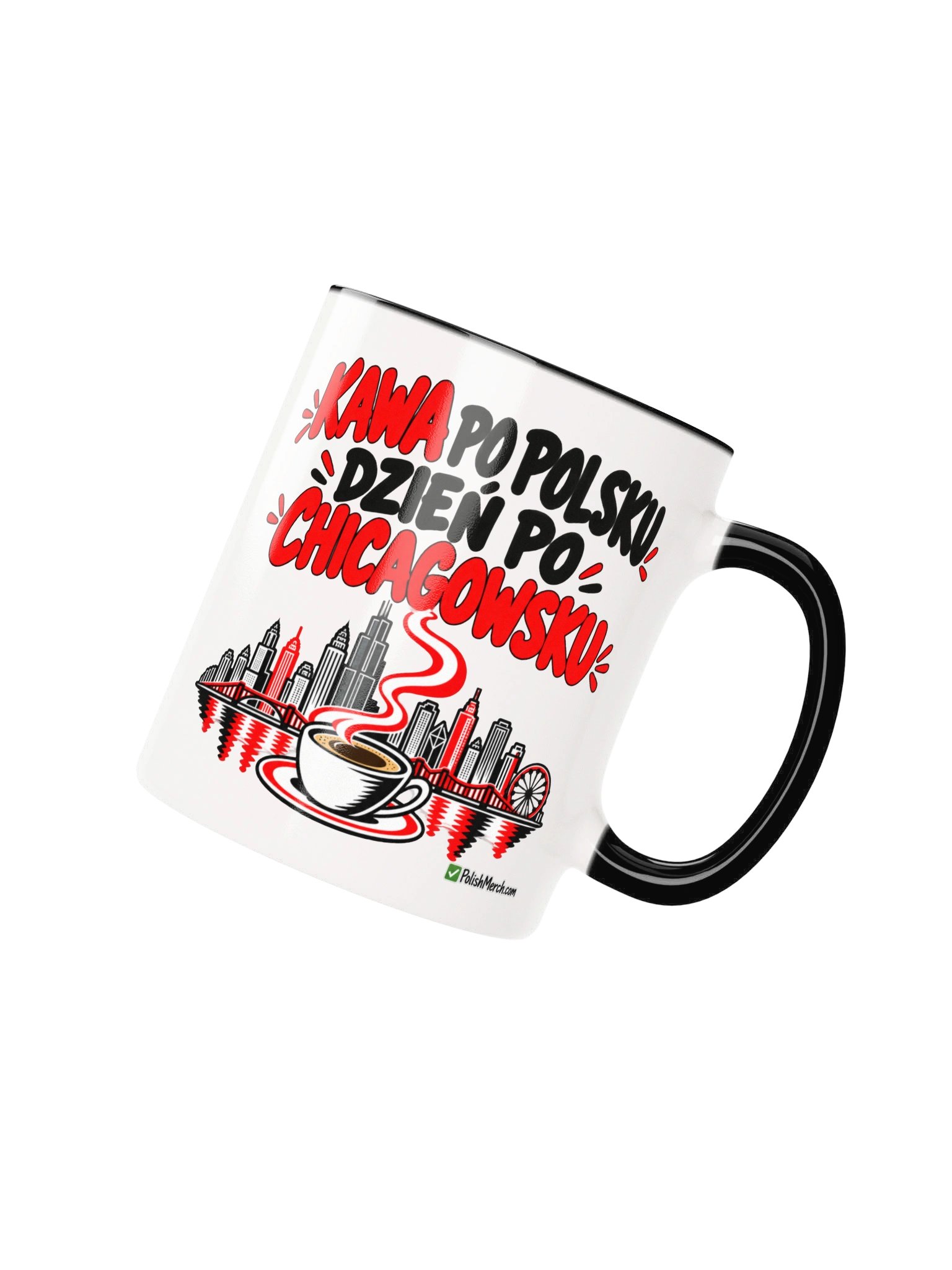 Kawa po Polsku, Dzień po Chicagowsku – Polish Coffee Mug product image (2)