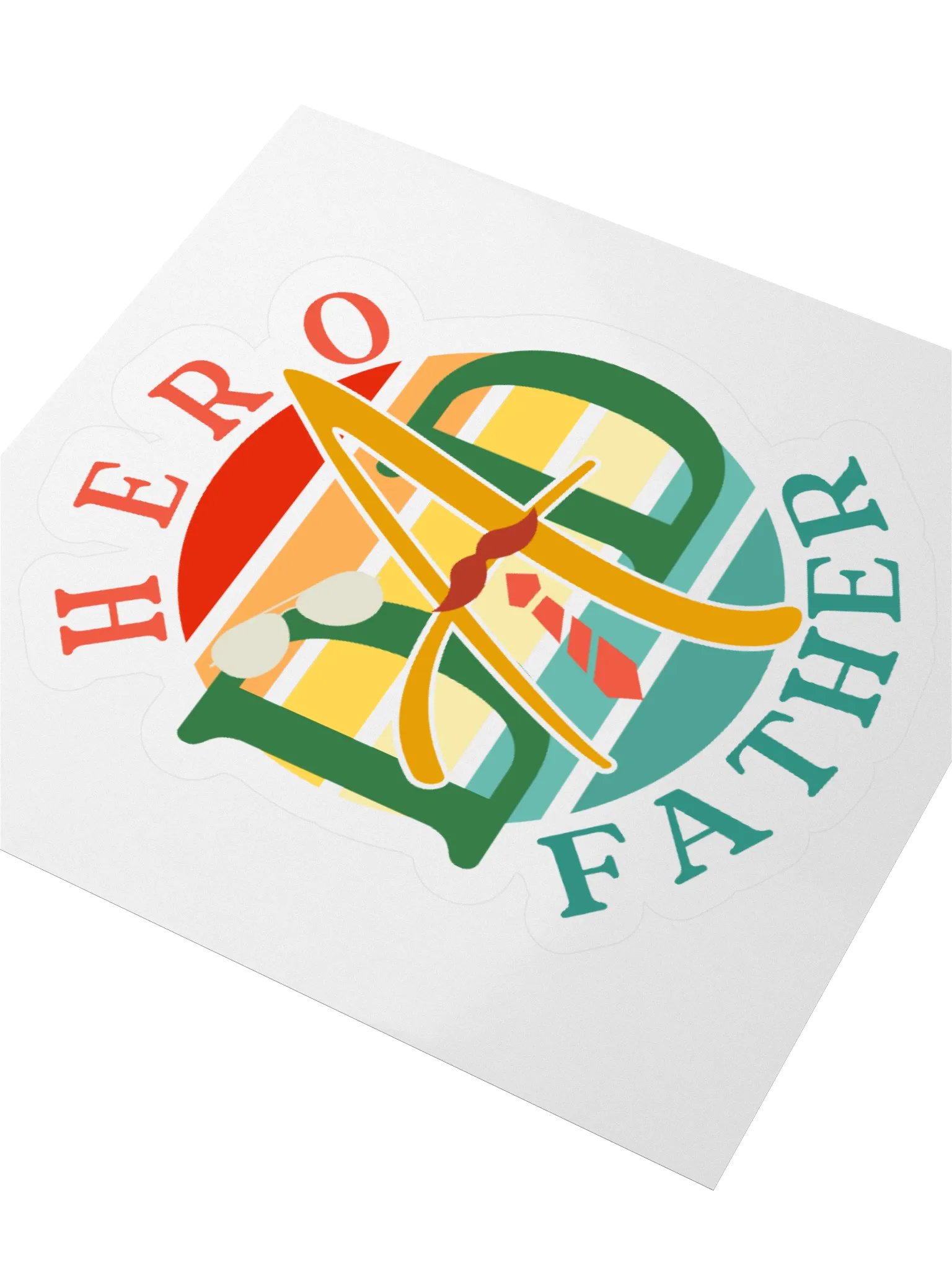 Hero Dad Father Sticker Set product image (9)