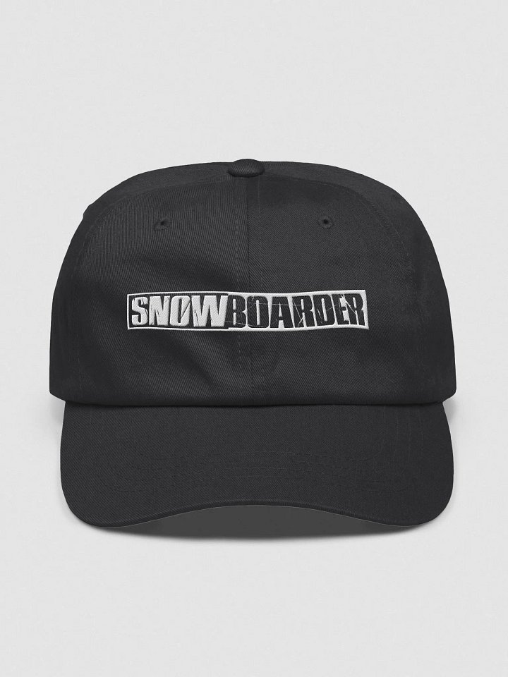 Snowboarder Lockup Logo | Classic Dad Hat product image (1)