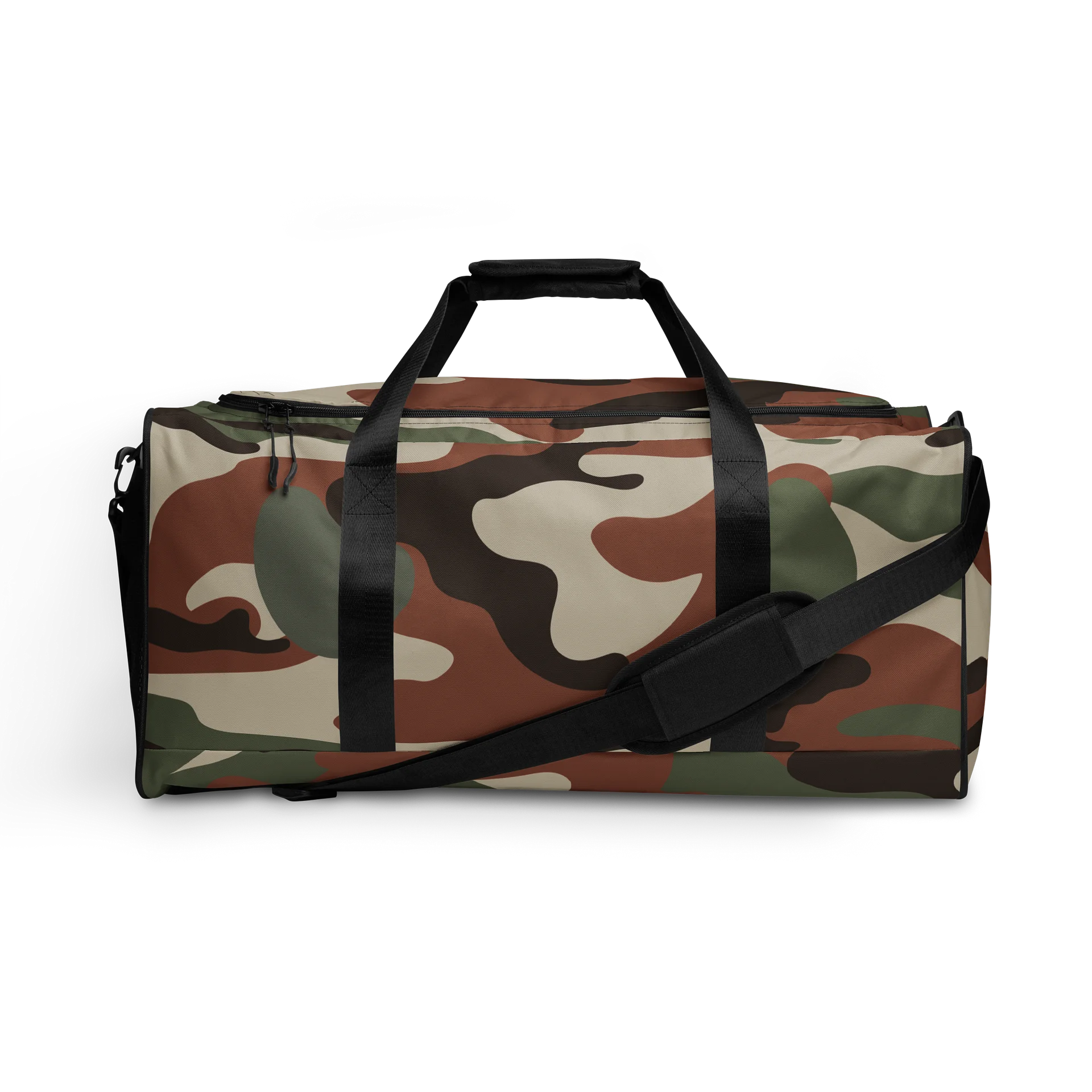 Camo Duffle Bag – Military Style Gym Bag & Travel Weekender product image (1)