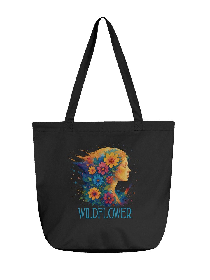 Wildflower Tote Bag – Boho Floral Naturecore Artistic Carryall product image (1)