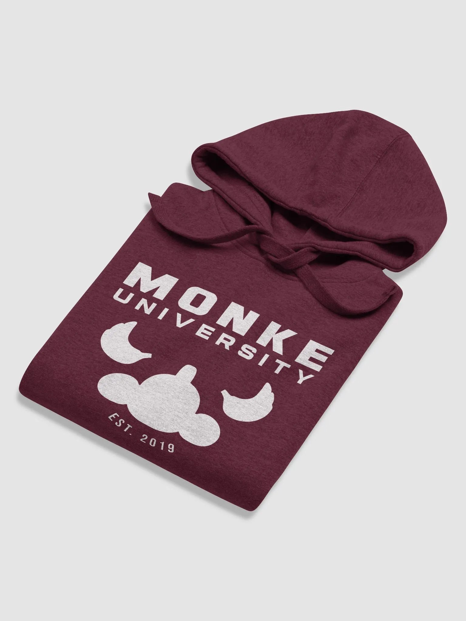 Monke University Print Hoodie product image (7)