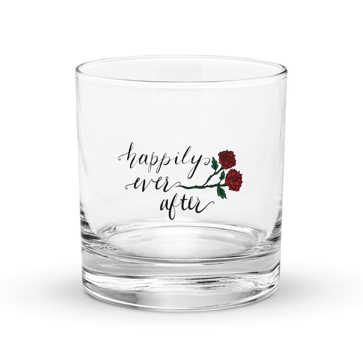 Happily Ever After Rocks Glass product image (1)