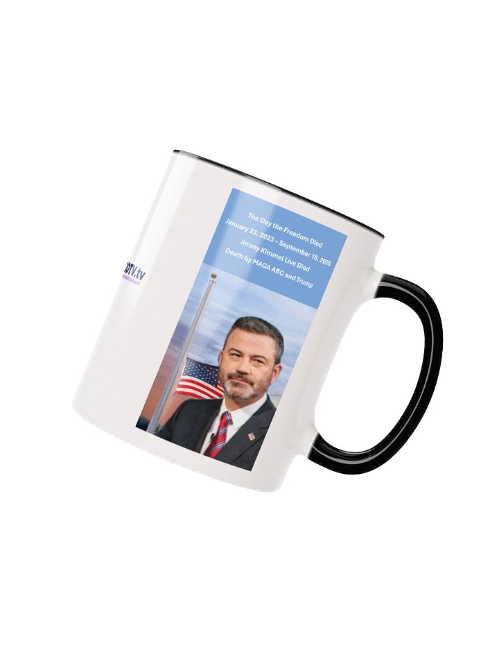 The Day the Freedom Died Hot/Cold Ceramic Mug product image (3)