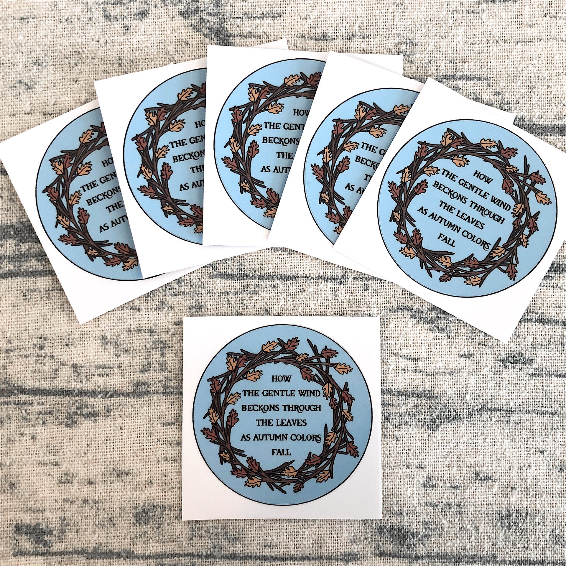 Gentle Wind - 2" Vinyl Sticker product image (3)