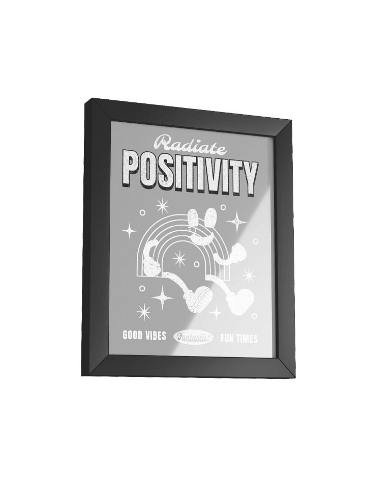 Radiate Positivity Framed Poster product image (6)