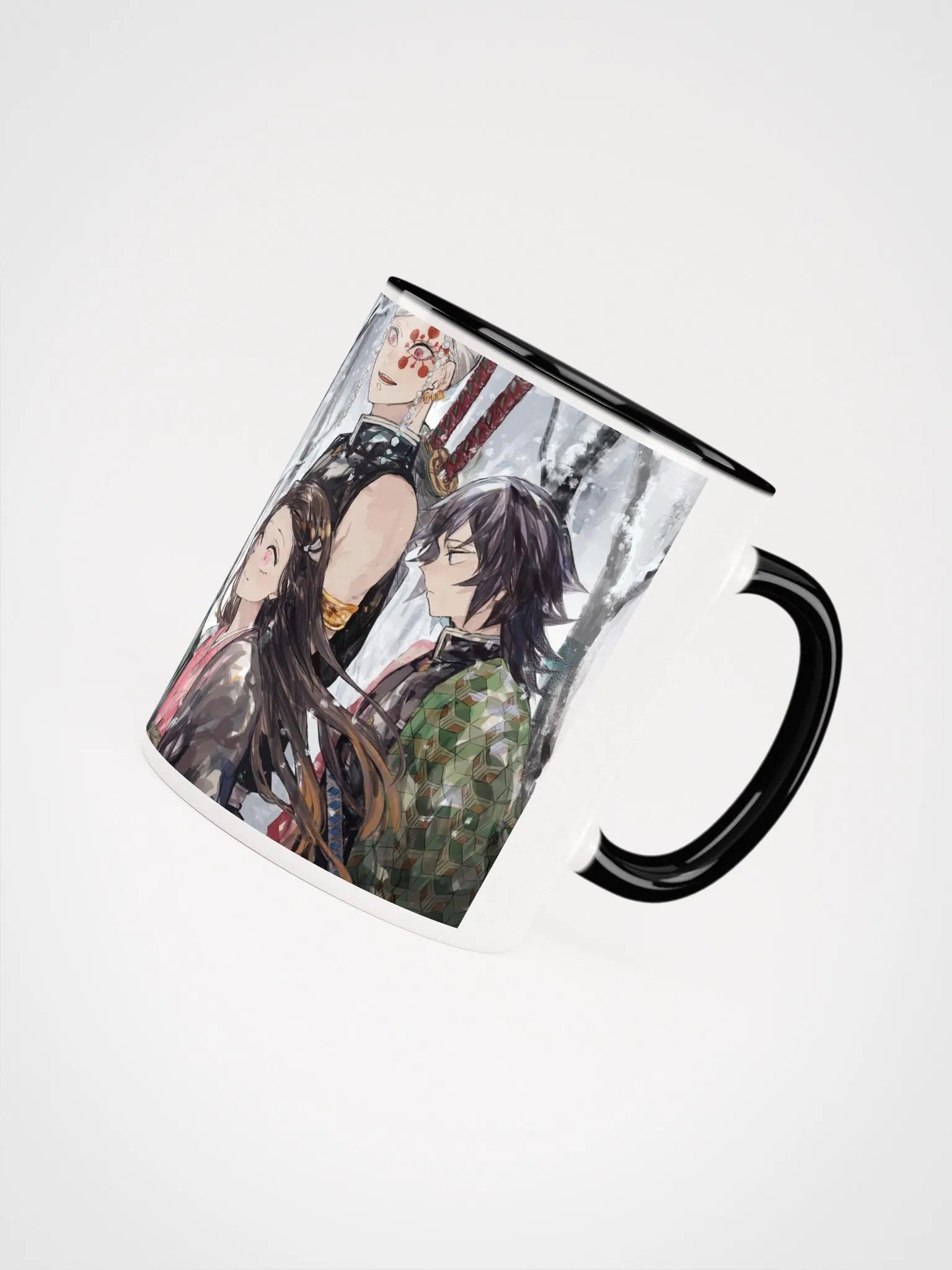Exclusive Demon Slayer Ceramic Mug with Colorful Interior – Perfect for Fans! product image (49)