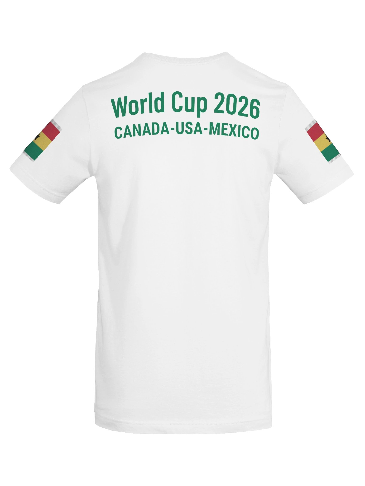 Ghana 2026 World Cup Flag Tee - "Black Star" Host Edition - Unisex T-shirt product image (68)