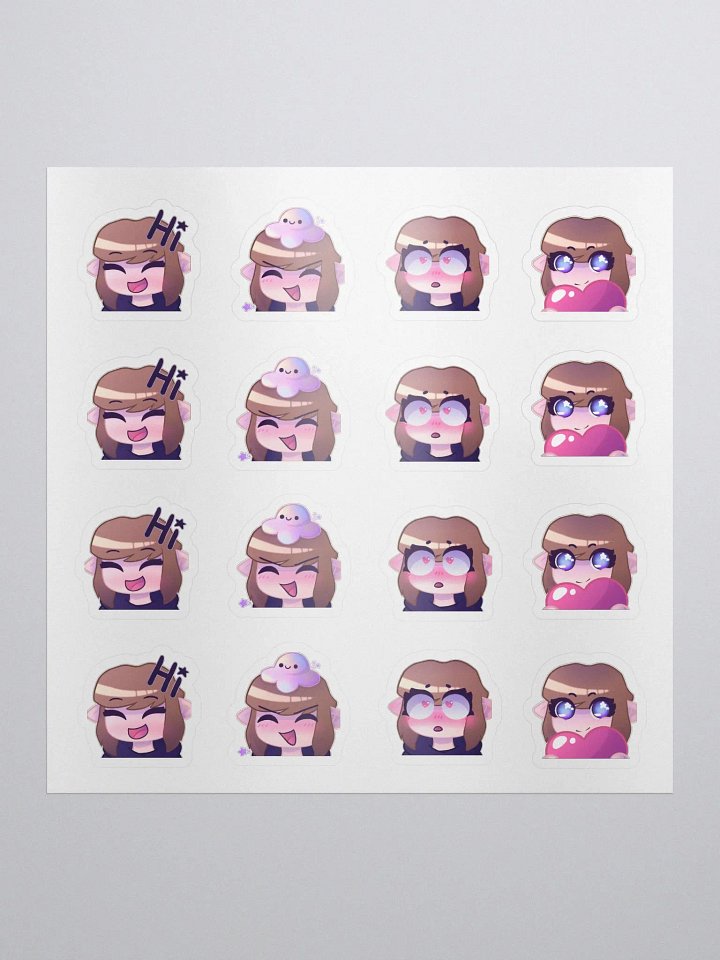 Emote sticker set 1 product image (1)