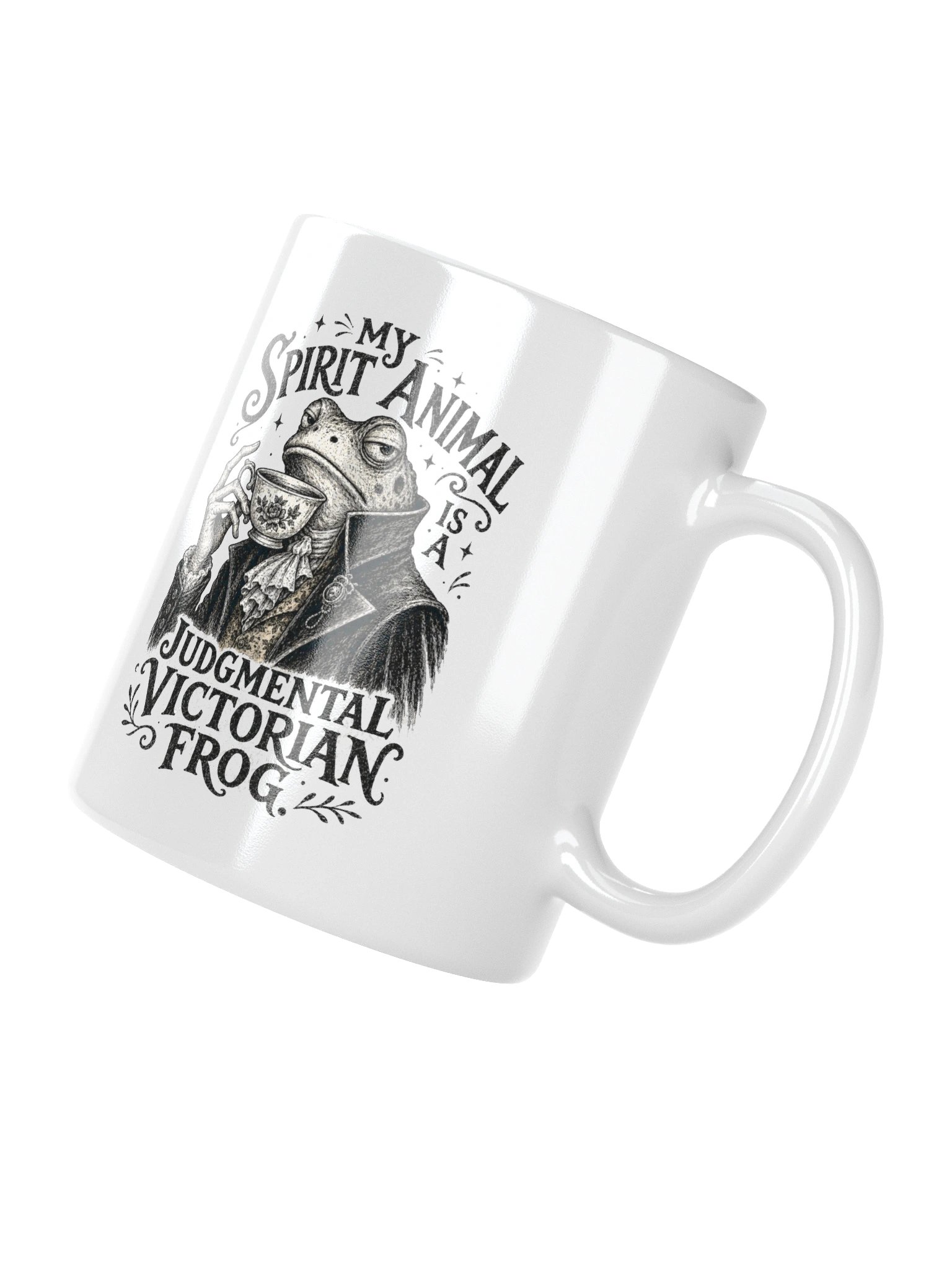 Judgmental Victorian Frog Mug product image (4)
