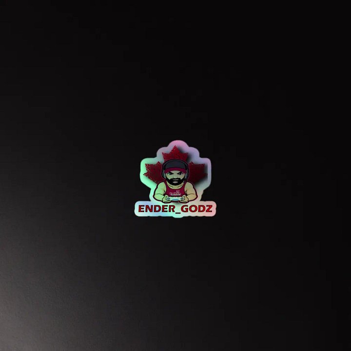 Ender's Maple Leaf Holo Sticker product image (2)